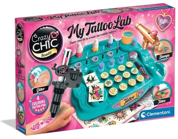 Clementoni Crazy CHIC - Nagy tetoválószalon