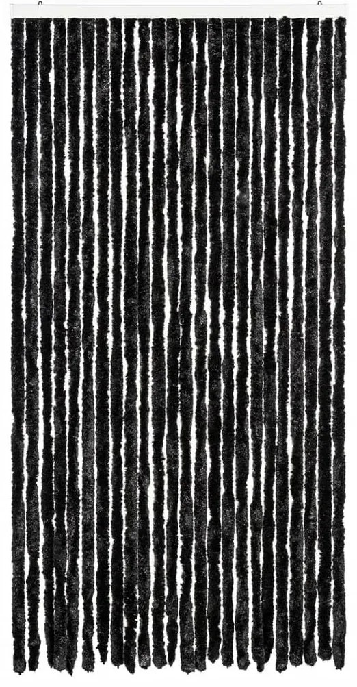 antracitszürke zsenília rovarfüggöny 100 x 200 cm