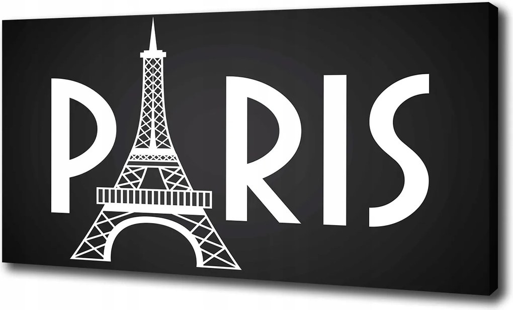 Fotótapéta Párizs nappaliba 100x70 cm