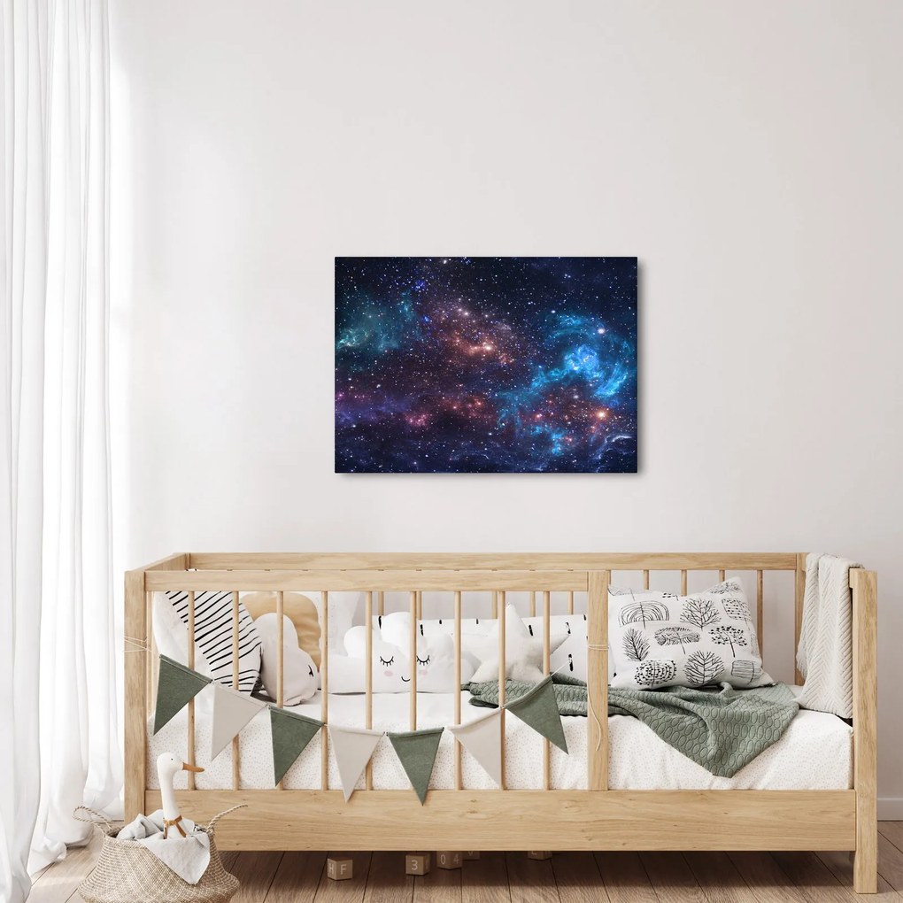 Kép - Éjszakai égbolt (70x50 cm)