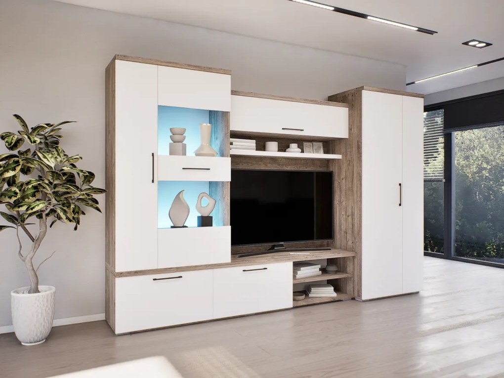 Marante szekrénysor (Gotland-Fehér) modern