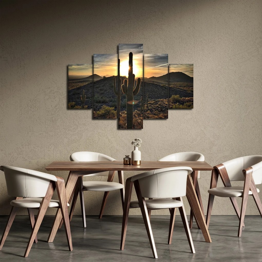 Kép - kaktuszok a napon (150x105 cm)