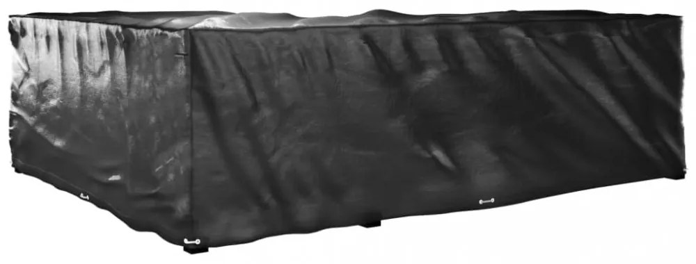 2 db L-alakú kerti bútorhuzat 16 fűzőlyukkal 260x210x80 cm