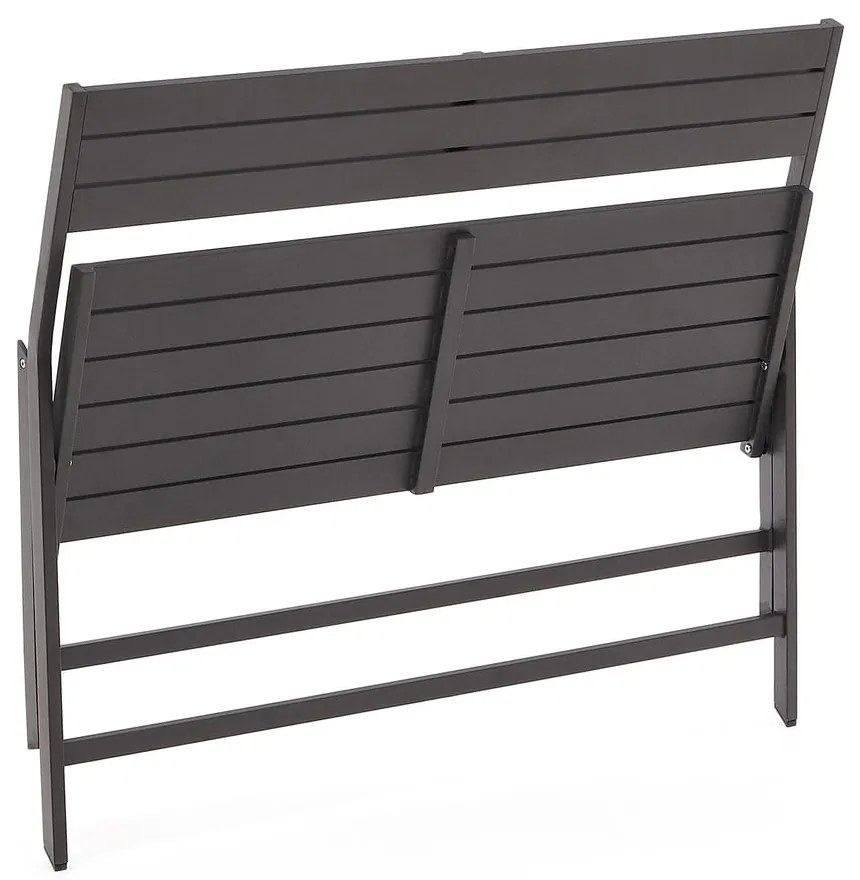 Fekete fém kerti pad Torreta – Kave Home