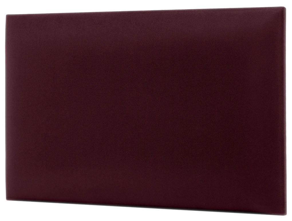 Kárpitozott panel - Téglalap - 50x40cm Szín: Bor