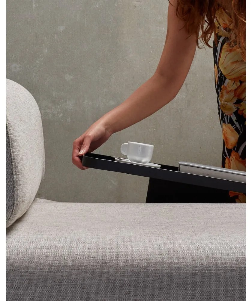 Compo bézsesszürke kanapé tárolóasztallal - Kave Home