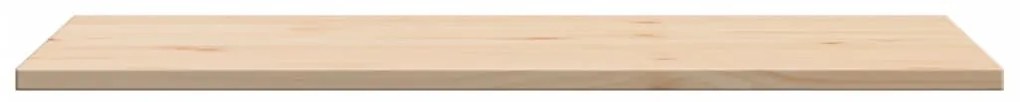 3 db tömör fenyőfa téglalap alakú asztallap 80 x 47 x 1,7 cm