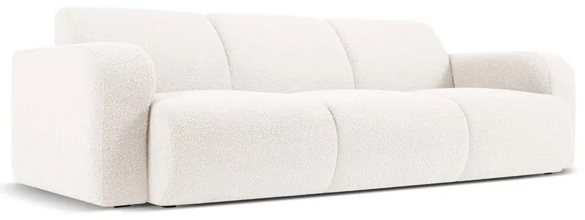 Fehér buklé kanapé 235 cm Molino – Micadoni Home
