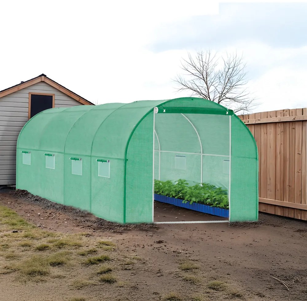 Fóliasátor 200x300x450 cm váz+fólia