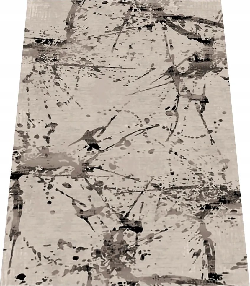 Szőnyeg 160x220 Glamour Bézs Nappali Modern Divatos Márvány