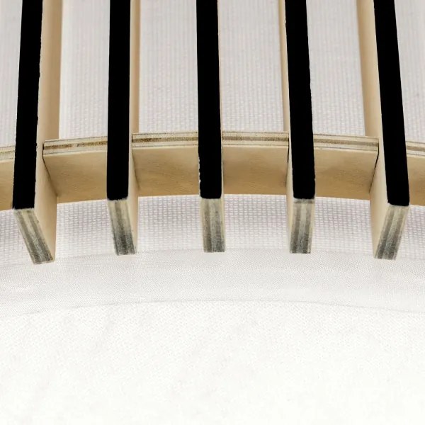 Orion - TARTA mennyezeti lámpa 3xE27/40W/230V Ø 50 cm, bézs