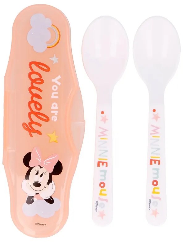 Disney Minnie Ooh Lala! baba utazó evőeszköz készlet