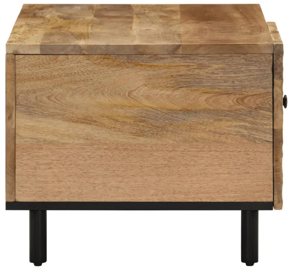 tömör mangófa dohányzóasztal 80 x 50 x 40 cm