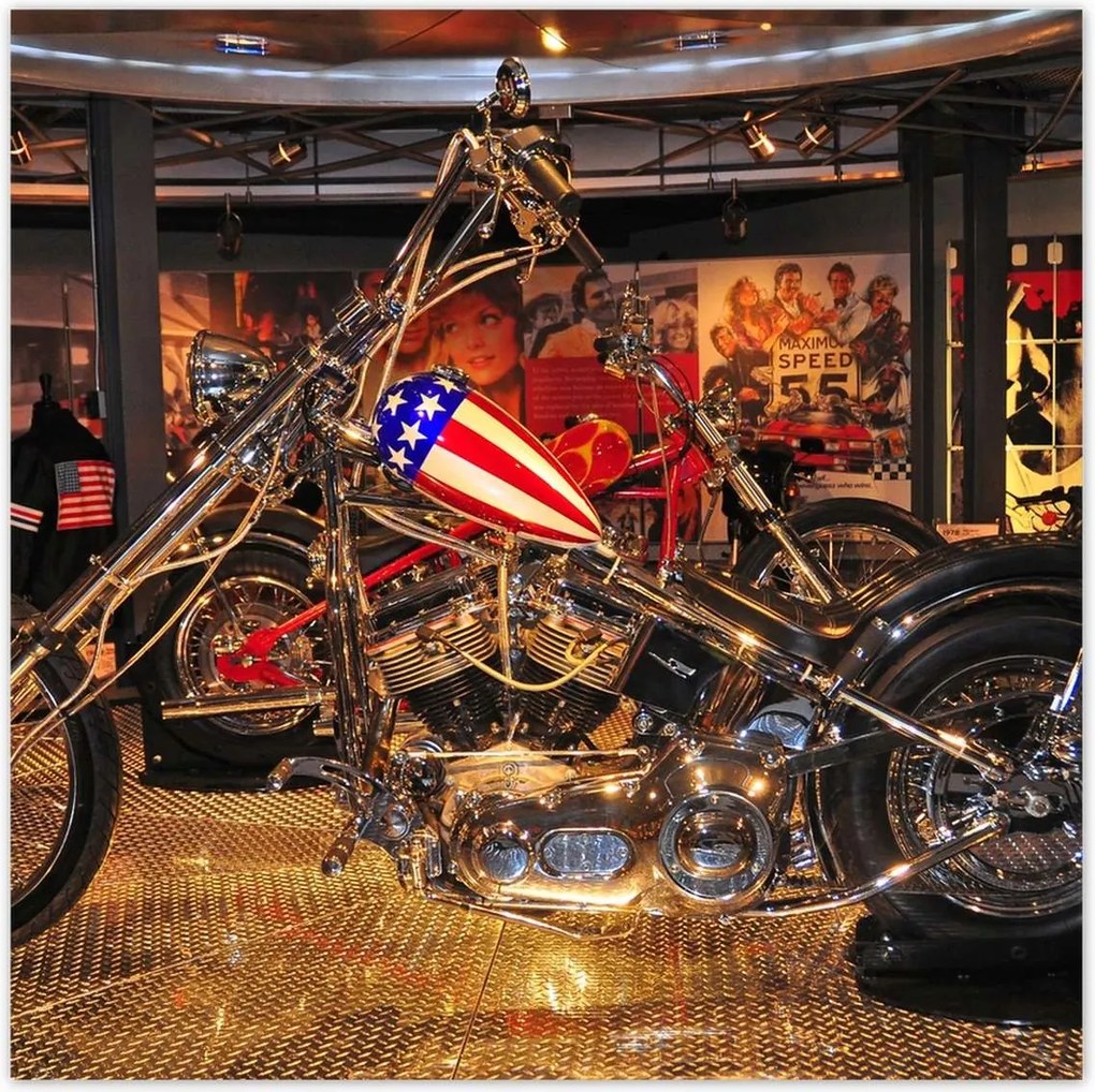 Poszterek 30x30 Chopper Easy Rider Motor