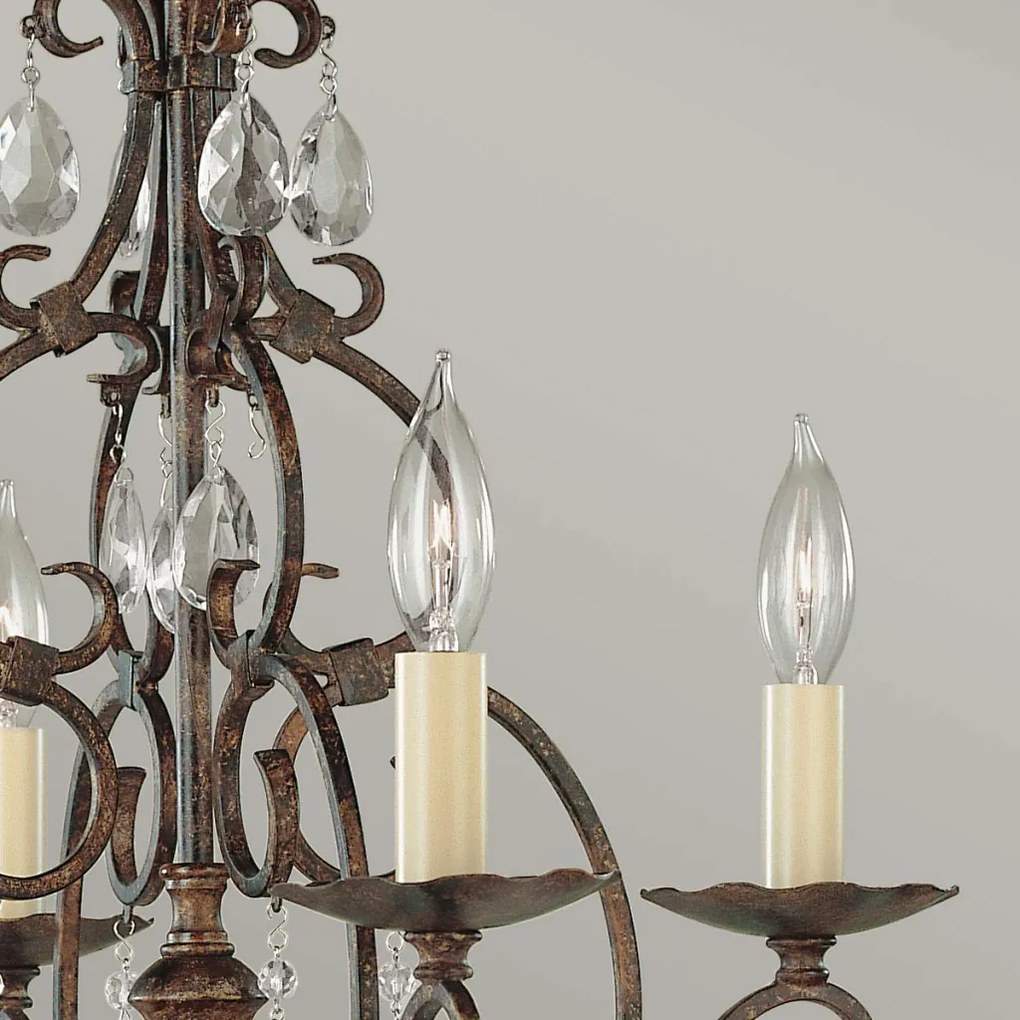 ELSTEAD FE-CHATEAU4 CHATEAU Provence Csillár Barna E14 IP20