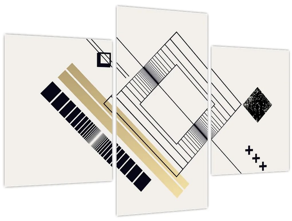Kép - Geometriai formák N⁰6 (90x60 cm)