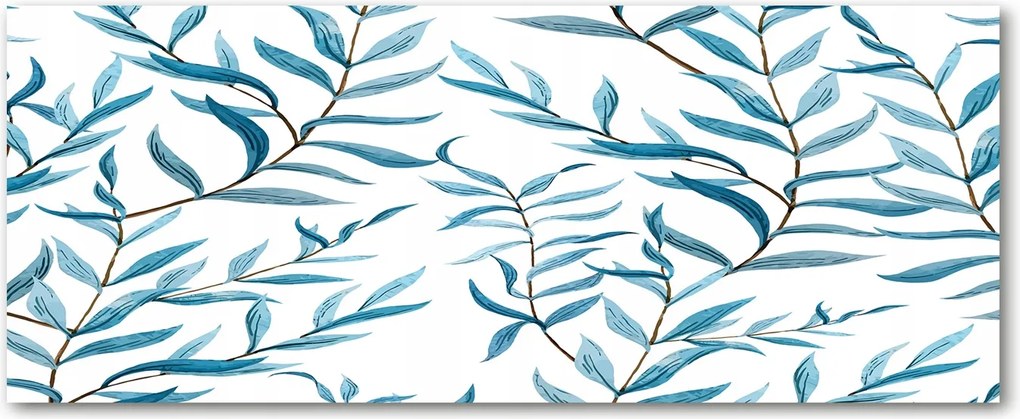 Foto Lacobel Üvegpanel Konyha Levelek XXL