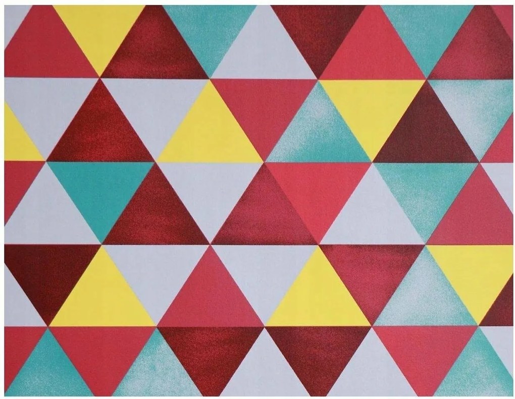 3D Tapéta Geometria Háromszögek Fali Tapéta Fliz