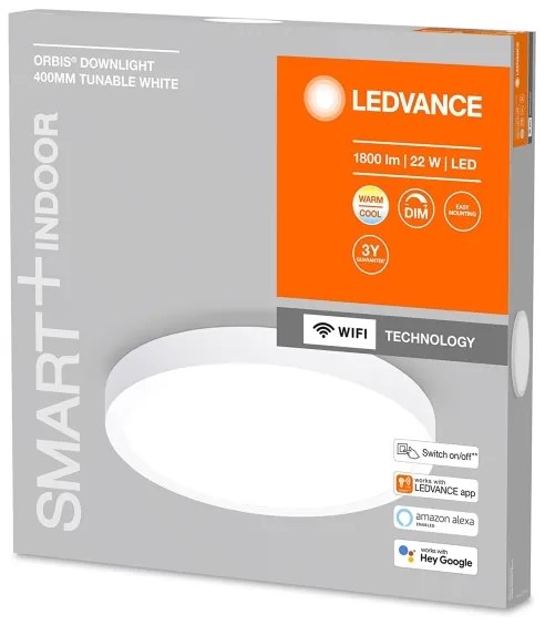 Ledvance - LED Dimmelhető mennyezeti lámpa SMART+ DOWNLIGHT LED/22W/230V Wi-Fi