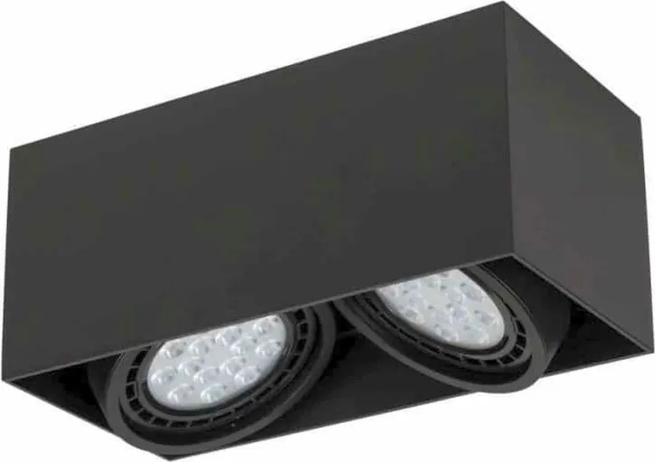 ORLICKI OR82029 CARDI II Kocka Mennyezeti Lámpa Fekete GU10/ES111 IP20