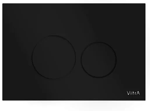 VitrA Vetro control panel glass black 740-1601