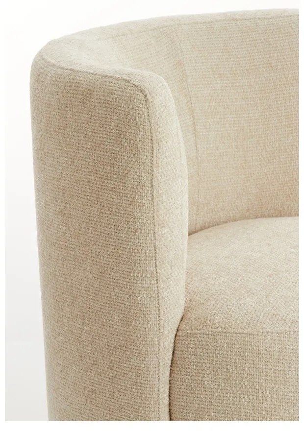 Krémszínű fotel Kamova – Light &amp; Living