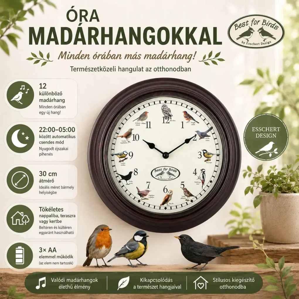 Óra madárhangokkal