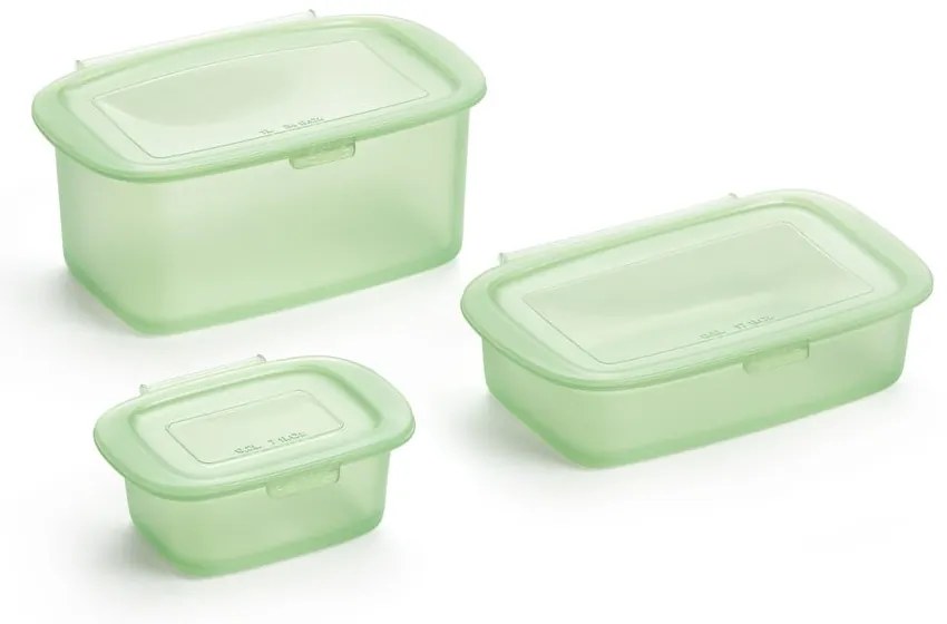 Élelmiszertartó doboz szett 3 db-os – Lékué