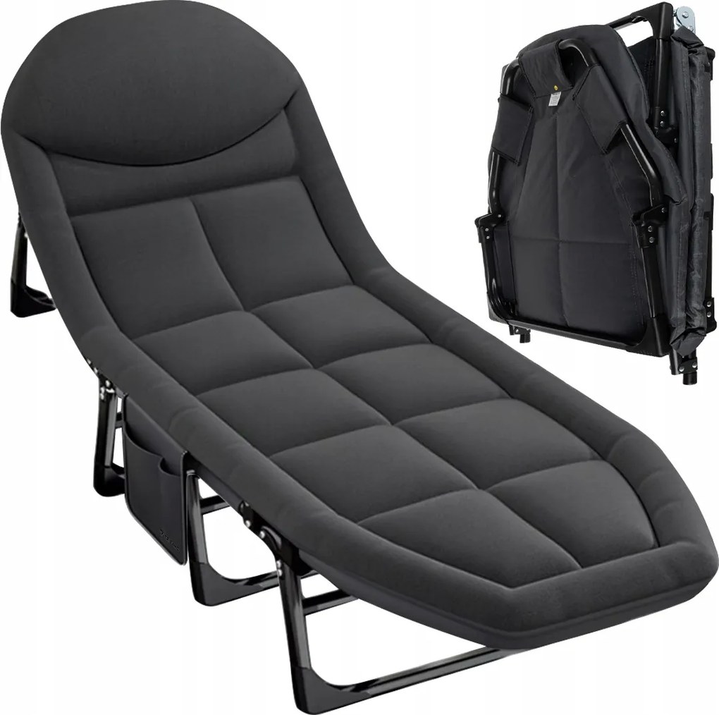 Napozóágy Összecsukható 150kg Uv terepi Kanadai napozóágy Matrac