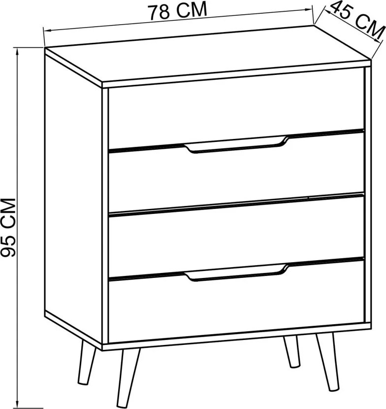 Flora - Sapphire Oak, Anthracite