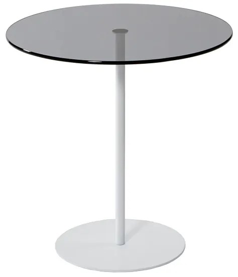 Kisasztal CHILL 50x50 cm fehér/fekete