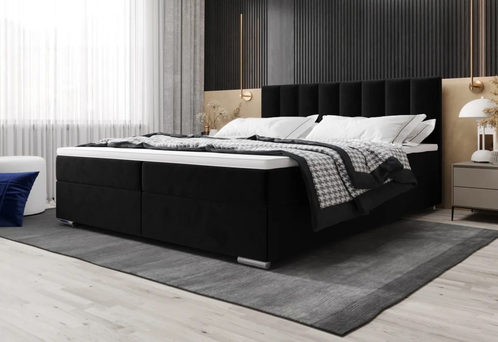 SARINA 4 kárpitozott ágy, 140x200, itaka 15