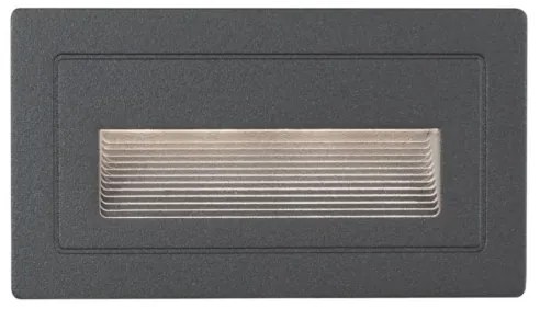 Paulmann 94383 - LED/4W IP44 Kültéri beépített lámpa LONG 230V