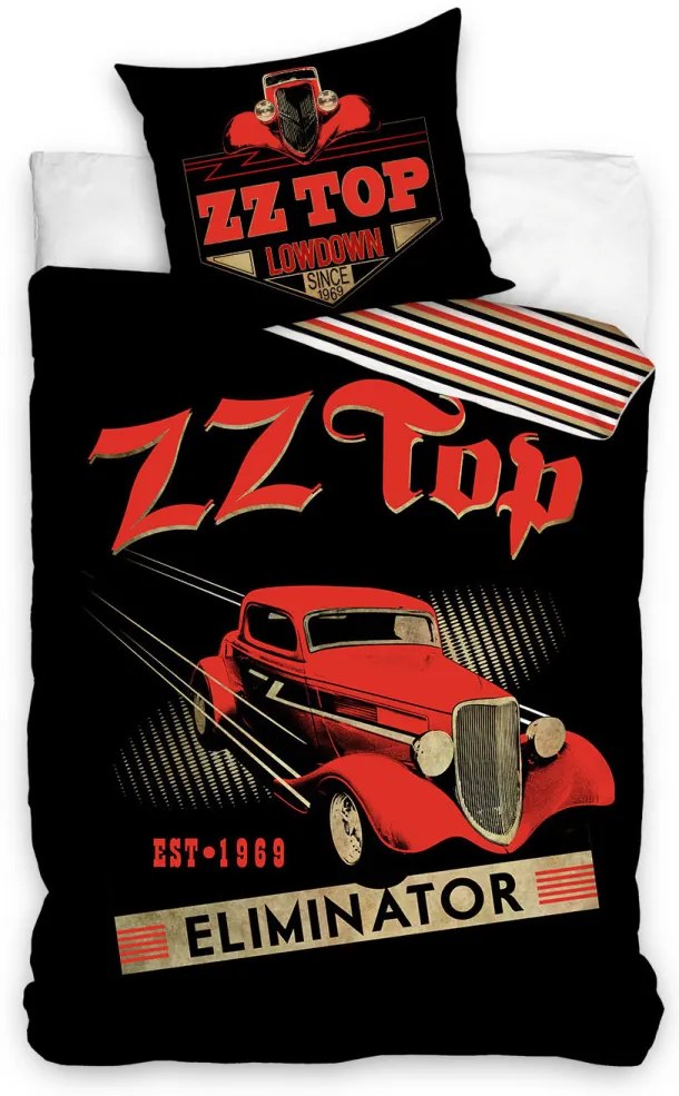 ZZ Top Eliminator ágyneműhuzat 140×200cm, 70×90 cm