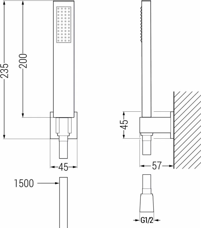 Mexen R-02 pontzuhanykészlet, fehér - 785005050-20