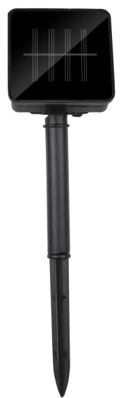 Grundig - LED napelemes lánc 50 LED, 8 funkció, 6,9 m, meleg fehér, 600 mAh