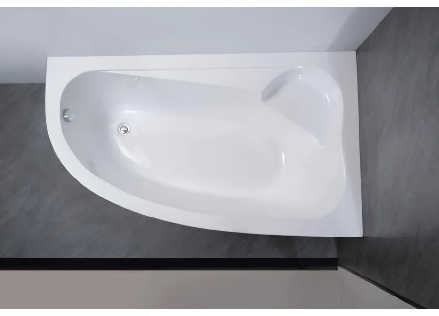 Nizza aszimmetrikus kád, jobb 170x100 cm