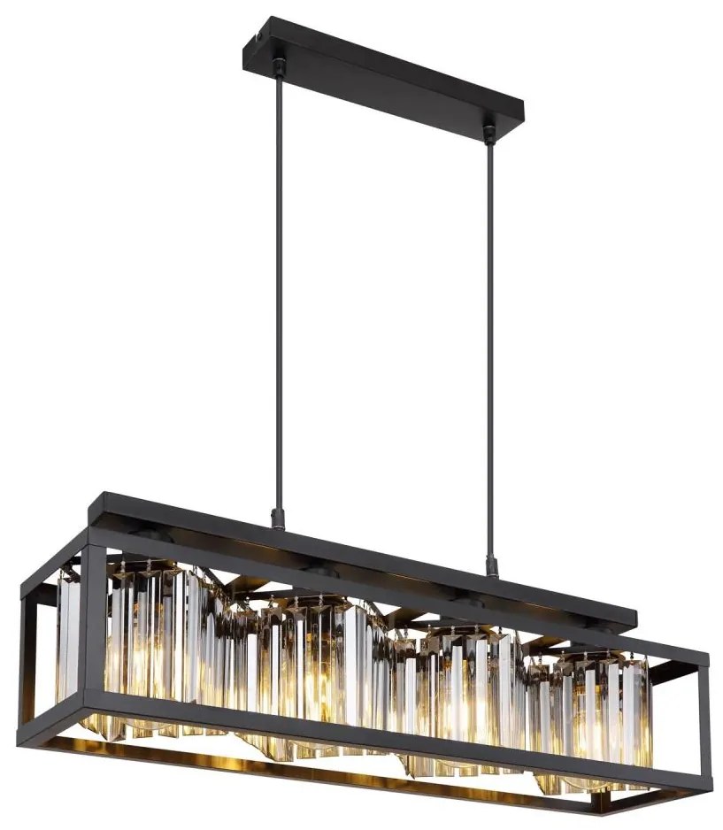 Globo 15697-4H - MATHILDE 4 ágú függeszték E27/40W/230V