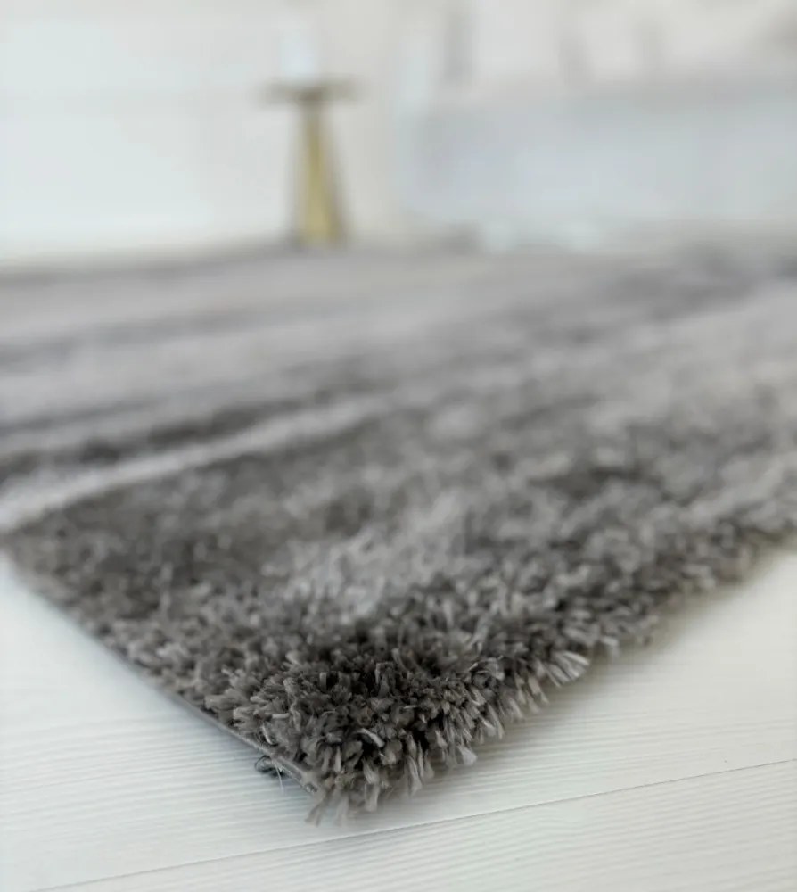 Marinca 5980 antracit shaggy szőnyeg 40x70 cm