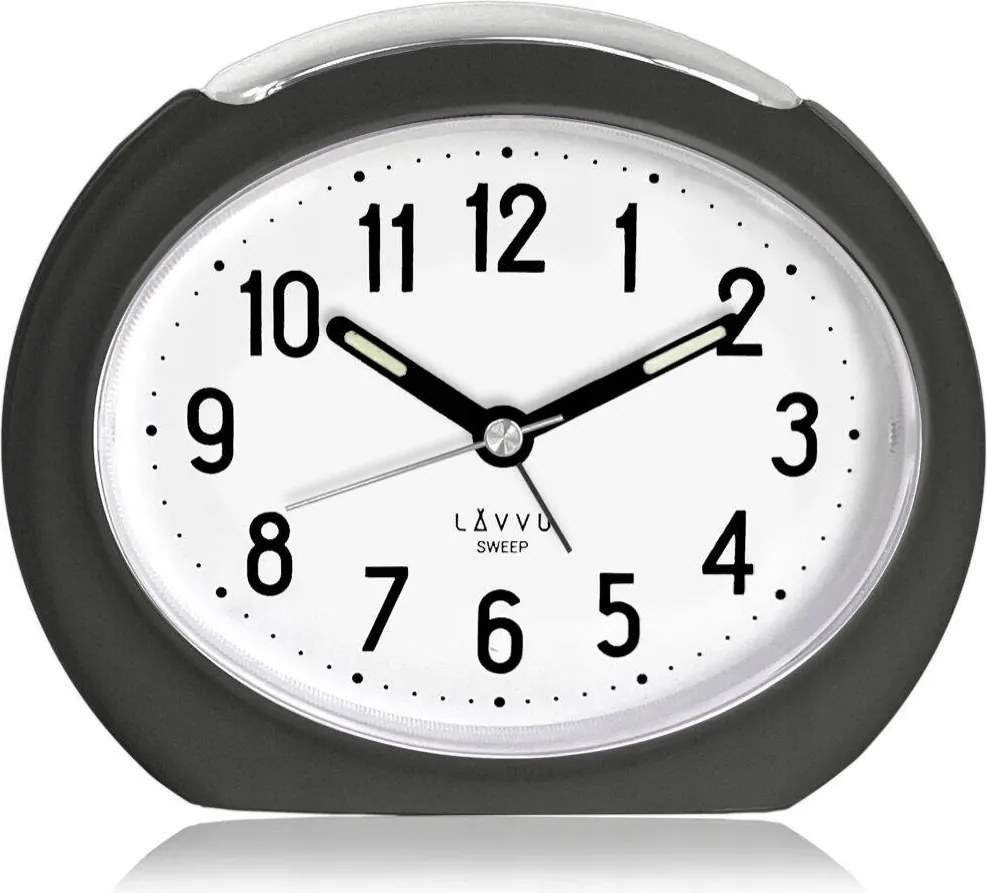 Klasszikus Ovális Ébresztőóra Lavvu ERDŐ3051 Ébresztő Szundi Háttérvilágítás