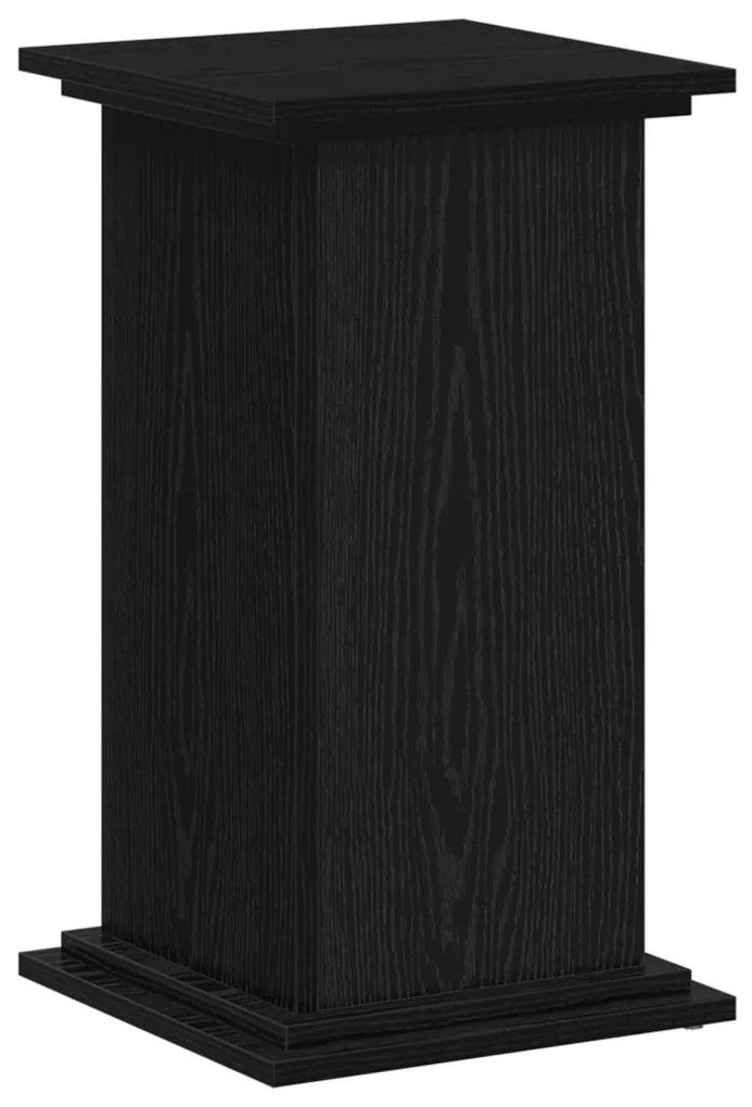 Növényállvány Musta tammi 33 x 33 x 60 cm Faanyag