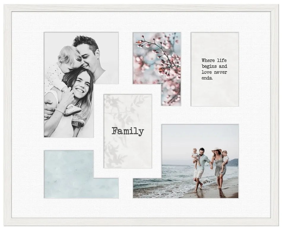 Képkeret 42x52 cm Kyoto White – Styler