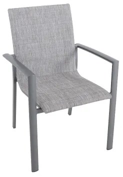 PRAKTIKER KERTI SZÉK ALUMINIUM 57X59X89CM PÁRNÁZOTT ÜLŐFELÜLET