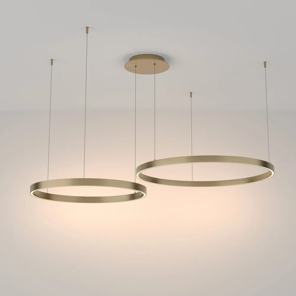 Maytoni RIM MOD058PL-L74BS3K Függeszték 2x88W/LED 3000K 5200LM IP20