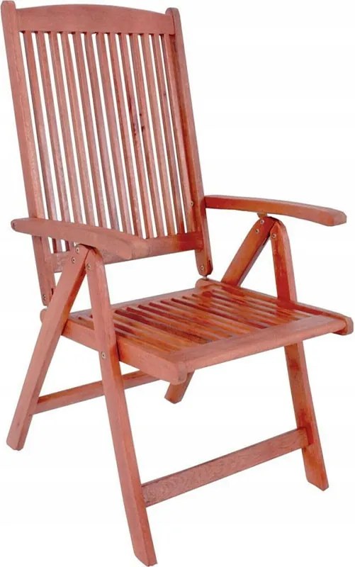 Barna fa kerti szék Stockholm 1005202, 58 x 109 x 70 cm