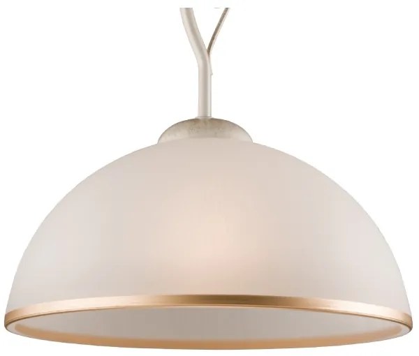 Brilagi - LED Csillár rúdon ANTICO 1xE27/60W/230V fehér patina