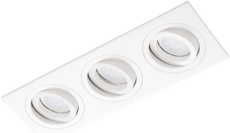 Lumifall ALCAZAR LMF.AZ543WW Beépíthető spotlámpa 3x50W/G5,3/MR16 lub GU10