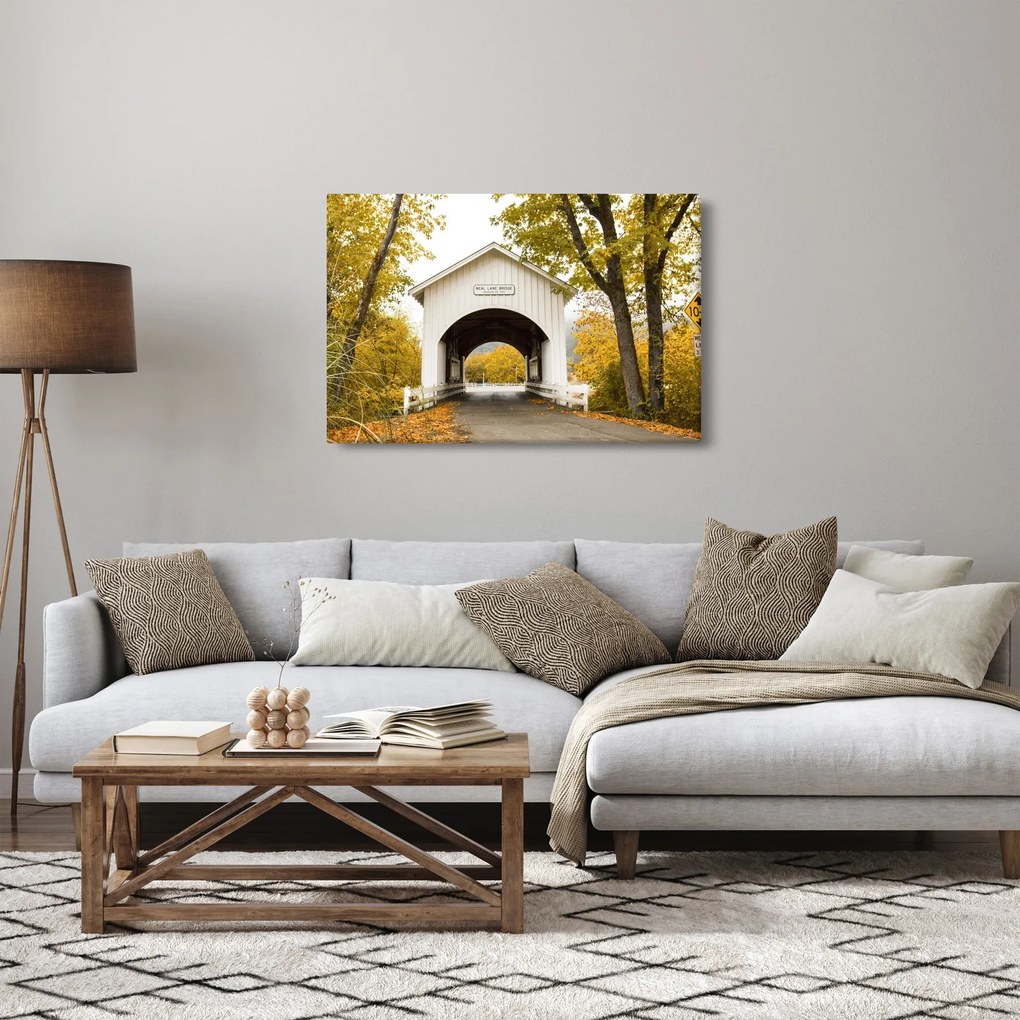 Híd képe Oregonban (90x60 cm)