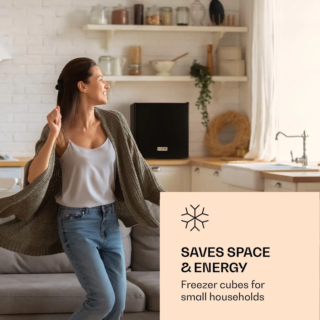 Klarstein Garfield, fagyasztó, fagyasztórekesz, 35 l, 65 W, 4 csillagos, 2 szintes