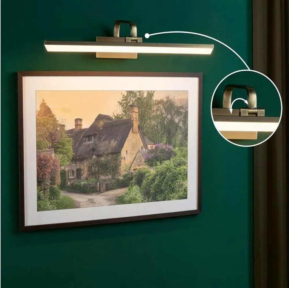 Paulmann 95570 - LED/11W Képvilágító lámpa RENAN 230V 60 cm sárgaréz